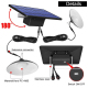 Lampe Solaire Extérieure 2 En 1 Pour Jardin Et Allée 32 LED Rétro Lumière Chaude IP65 6 À 10 Heures - www.yonis-shop.com