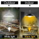 Lampe Solaire Paysagère 2 En 1 Pour Jardin Et Allée 32 LED Rétro IP65 Autonomie 6 À 10 Heures - www.yonis-shop.com