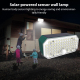 Applique Murale Solaire LED À Détection Pour Cour Garage Et Couloir IP65 76 LED Double Couleur 3 Modes - www.yonis-shop.com