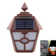 Lampe Murale Solaire LED Hexagonale Extérieure Avec Capteur De Lumière Batterie 600 mAh Et Boîtier ABS - www.yonis-shop.com