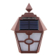 Lampe Murale Solaire LED Hexagonale Extérieure Avec Capteur De Lumière Batterie 600 mAh Et Boîtier ABS - www.yonis-shop.com