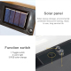 Lot De 4 Lampes Solaires LED Pour Terrasse Jardin Et Mur IP55 RGB Lumière Chaude Avec Allumage Automatique - www.yonis-shop.com