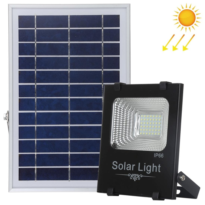 Projecteur LED Solaire 150W Pour Éclairage Extérieur Étanche IP66 176 LED SMD Avec Télécommande Et Minuterie - www.yonis-shop...