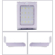 Lampe Murale Solaire LED Extérieure Avec Détection De Présence 16 LED Autonomie 6 À 8 Heures Mode Économie D’énergie - www.yo...