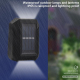 Applique Murale Solaire 6 LED Pour Jardin Éclairage Haut Et Bas Étanche Autonomie 8 Heures - www.yonis-shop.com
