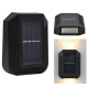 Applique Murale Solaire 6 LED Pour Jardin Éclairage Haut Et Bas Étanche Autonomie 8 Heures - www.yonis-shop.com