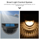 Lampe Solaire Pour Clôture Extérieure 6 LED Lumière Blanche En Forme De Goutte IP65 Autonomie De Plus De 10 Heures - www.yoni...