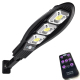 Lampe Solaire Extérieure À Détecteur De Mouvement Radar 10 M 4 Modes IP65 6000 mAh Avec Télécommande