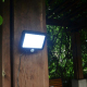 Lampe Solaire Murale Extérieure COB À Détecteur De Mouvement Avec Panneau Séparé IP65 Autonomie De Plus De 10 Heures - www.yo...