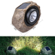 Projecteur Solaire LED Effet Pierre Pour Jardin Étanche IP65 À Allumage Automatique 8 Heures - www.yonis-shop.com