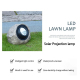 Projecteur Solaire LED Effet Pierre Pour Jardin Étanche IP65 À Allumage Automatique 8 Heures - www.yonis-shop.com