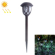 Lampe De Jardin Solaire LED Décorative IP65 À Lumière Blanche Avec Autonomie De 8 Heures - www.yonis-shop.com