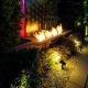 Projecteur Solaire 3 Têtes Pour Jardin Et Piscine Lumière Chaude Étanchéité IP68 Éclairage Jusqu’à 20 Heures - www.yonis-shop...