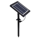 Projecteur Solaire Pour Jardin Et Piscine À 3 Têtes LED RGB Étanche IP68 Autonomie Jusqu’à 20 Heures - www.yonis-shop.com