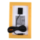 Kit Solaire Portable Rechargeable Pour Éclairage LED Et Recharge Avec Ampoules Batterie Intégrée Et Support TF - www.yonis-sh...