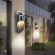 Lampe Murale LED Solaire Extérieure Avec Détecteur De Mouvement Sans Câblage Portée 4 Mètres Autonomie 8 À 10 Heures - www.yo...