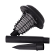 Lampe Solaire Anti Moustiques Pour Jardin À Éclairage Blanc Et Violet IP44 Avec 6 À 10 Heures D’Autonomie - www.yonis-shop.com