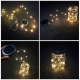Bouchon Solaire Pour Bouteille Avec 20 LED Blancs Éclairage Automatique Jour Nuit Jardin Corps De Bouteille Non Inclus - www....