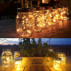 Bouchon Solaire Pour Bouteille Avec 20 LED Blancs Éclairage Automatique Jour Nuit Jardin Corps De Bouteille Non Inclus - www....