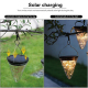 Lampe Solaire Suspendue Pour Jardin IP55 Éclairage Blanc Chaud 3 Modes 8 À 10 Heures D’Autonomie - www.yonis-shop.com