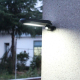 Lampe Solaire De Jardin À Détection De Mouvement 600 Lumens IP65 18 LED Autonomie 8 À 10 Heures - www.yonis-shop.com
