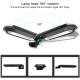 Lampe Solaire De Jardin À Détection De Mouvement 600 Lumens IP65 18 LED Autonomie 8 À 10 Heures - www.yonis-shop.com