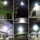 Projecteur Solaire LED 30 W 170 LED IP67 Avec Télécommande À 15 Mètres Autonomie De Plus De 12 Heures - www.yonis-shop.com
