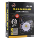 Lampe De Travail LED COB 10 W Rechargeable Avec Panneau Solaire Et Batterie Externe Pour Camping - www.yonis-shop.com