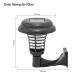 Lampe Anti Moustiques Solaire UV Pour Extérieur Piège À Insectes Sans Produits Chimiques Autonomie 8 Heures - www.yonis-shop.com