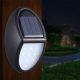Applique Murale Solaire Extérieure 10 LEDs SMD 2835 IP65 À Angle Réglable Allumage Automatique