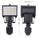 Projecteur Solaire À Détecteur De Mouvement Pour Extérieur 100 LED Détection 180° Jusqu’à 15 M Temporisation Réglable 4 À 180...