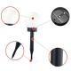 Lampes Solaires De Jardin Extérieures Étanches 2 Pièces Lumière Blanche Éclairage 8 H - www.yonis-shop.com