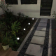 Lampes Solaires De Jardin Extérieures Étanches 2 Pièces Lumière Blanche Éclairage 8 H - www.yonis-shop.com