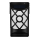 Lampe Murale Solaire Effet Flamme Pour Jardin 66 LED Ambre Batterie Lithium 2000 mAh Éclairage 8 H - www.yonis-shop.com