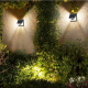 Lampe Solaire Murale Extérieure À Détection Infrarouge 40 LED IP65 Pour Éclairage Extérieur - www.yonis-shop.com