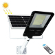 Lampadaire Solaire LED Extérieur 204 LED IP65 Avec Télécommande Panneau Solaire 25 W Batterie 24000 mAh