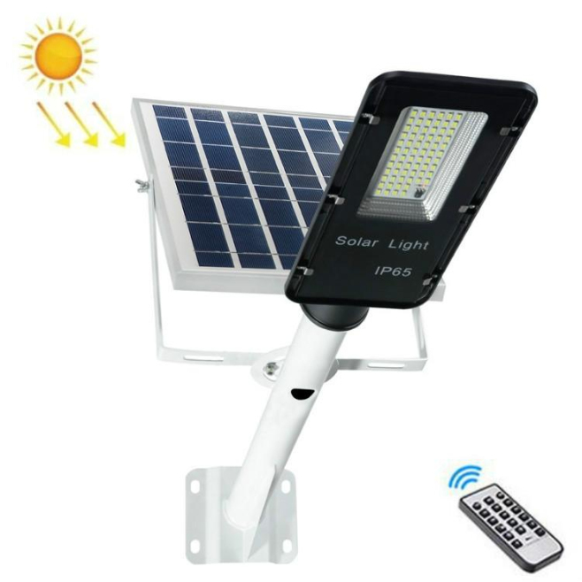 Lampadaire Solaire LED Extérieur Jusqu’à 300 LED IP65 Avec Télécommande Et Minuterie - www.yonis-shop.com