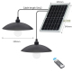 Applique Murale Solaire Extérieure À Éclairage Bicolore LED Étanche IP65 Télécommande 20 M Support Orientable À 180° - www.yo...