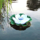 Lampe Solaire Flottante Lotus Rose Pour Jardin IP65 Étanche Avec Allumage Automatique Nocturne 28x28 cm - www.yonis-shop.com