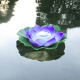 Lampe Solaire Flottante Lotus Rose Pour Jardin IP65 Étanche Avec Allumage Automatique Nocturne 28x28 cm - www.yonis-shop.com