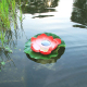 Lampe Solaire Flottante Lotus Rose Pour Jardin IP65 Étanche Avec Allumage Automatique Nocturne 28x28 cm - www.yonis-shop.com
