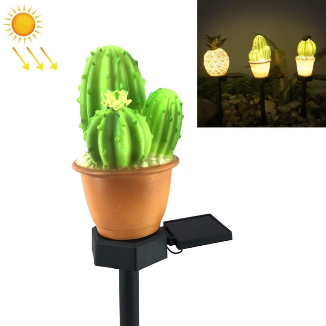 Lampe Solaire De Jardin Motif Ananas 13 LED Blanc Chaud Allumage Automatique Nuit Autonomie 6 À 8 Heures - www.yonis-shop.com