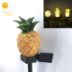 Lampe Solaire De Jardin Motif Ananas 13 LED Blanc Chaud Allumage Automatique Nuit Autonomie 6 À 8 Heures - www.yonis-shop.com