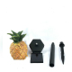 Lampe Solaire De Jardin Motif Ananas 13 LED Blanc Chaud Allumage Automatique Nuit Autonomie 6 À 8 Heures - www.yonis-shop.com