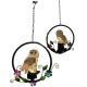Suspension Solaire De Jardin En Forme De Hibou LED Blanc Étanche IP65 Autonomie 6 À 8 Heures Capteur Crépusculaire - www.yoni...