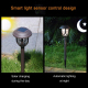Lampe Solaire LED De Jardin À Piquer Pour Éclairage Paysager IP65 Recharge Automatique Installation Facile - www.yonis-shop.com