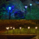 Lampe Solaire LED De Jardin À Piquer Pour Éclairage Paysager IP65 Recharge Automatique Installation Facile - www.yonis-shop.com