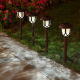 Lampe Solaire LED De Jardin À Piquer Pour Éclairage Paysager IP65 Recharge Automatique Installation Facile - www.yonis-shop.com