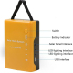 Kit D’Éclairage Solaire Portable D’Urgence 2 Lampes LED Autonomie 30 Heures USB 3W Pour Coupure De Courant - www.yonis-shop.com