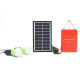 Kit D’Éclairage Solaire Portable D’Urgence 2 Lampes LED Autonomie 30 Heures USB 3W Pour Coupure De Courant - www.yonis-shop.com